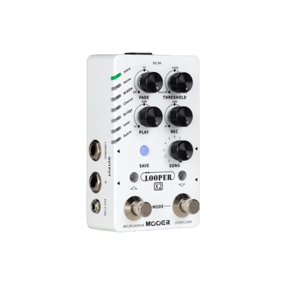 Mooer Looper X2 Stereo Looper Pedal
