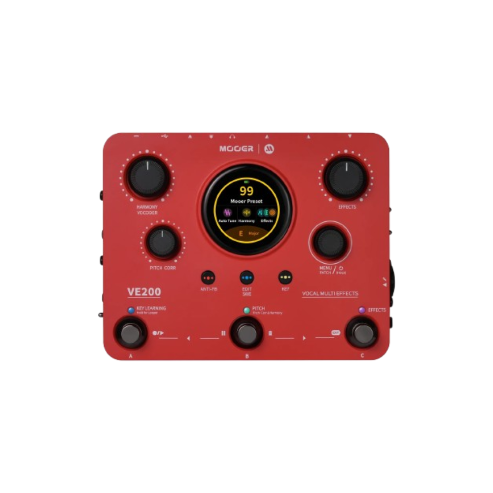 Mooer VE200 AI Intelligent Vocal Multi-Effects
