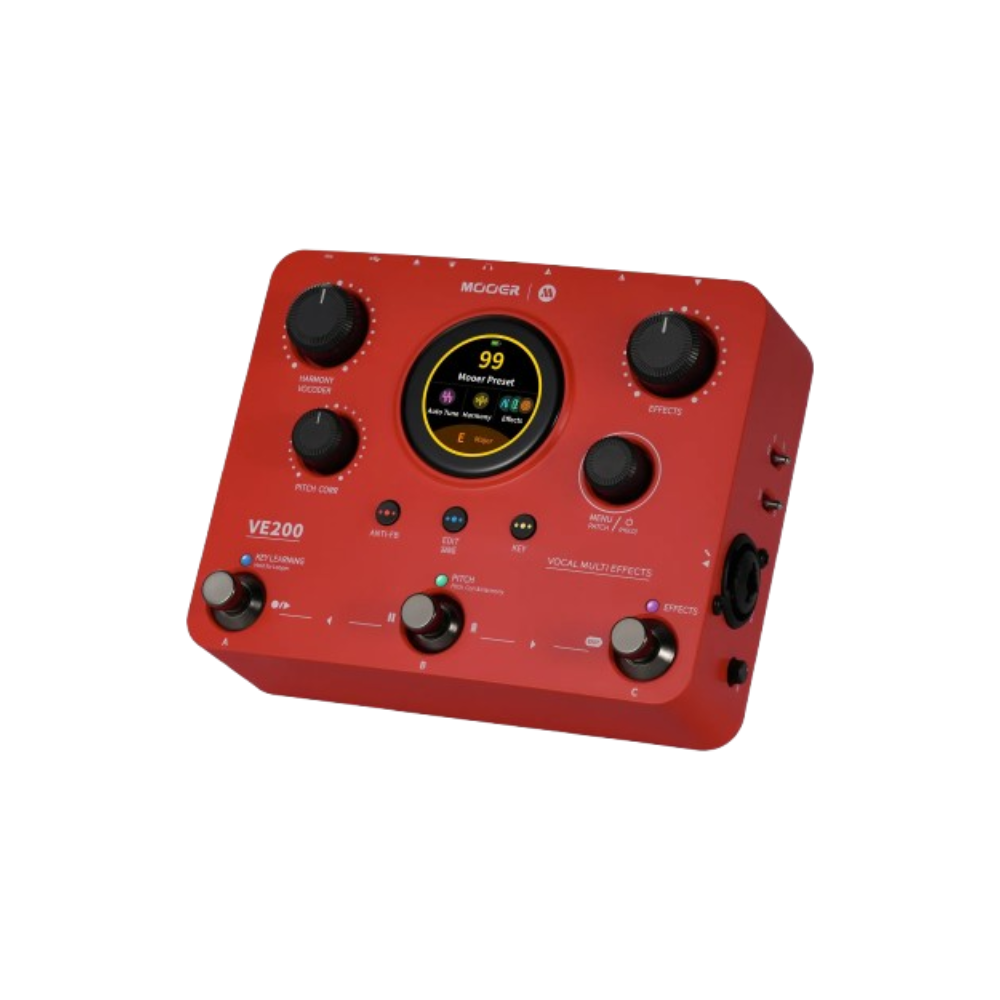 Mooer VE200 AI Intelligent Vocal Multi-Effects
