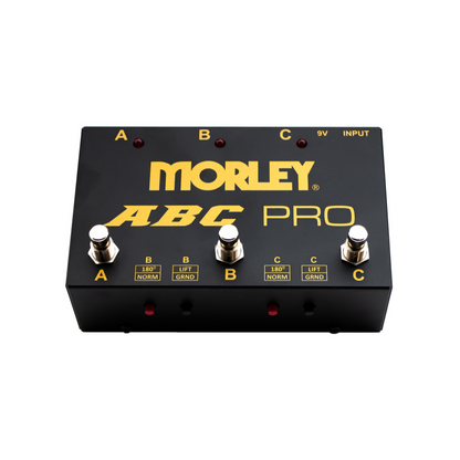 Morley ABC Pro 3-button Switcher/Combiner Pedal
