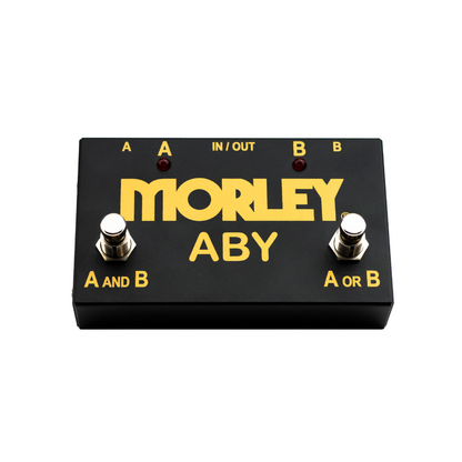 Morley Gold Series ABY 2-button Switcher/Combiner Pedal
