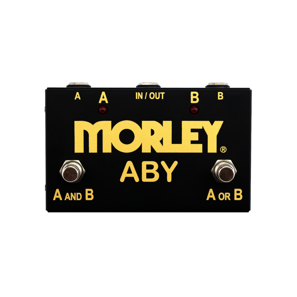 Morley Gold Series ABY 2-button Switcher/Combiner Pedal