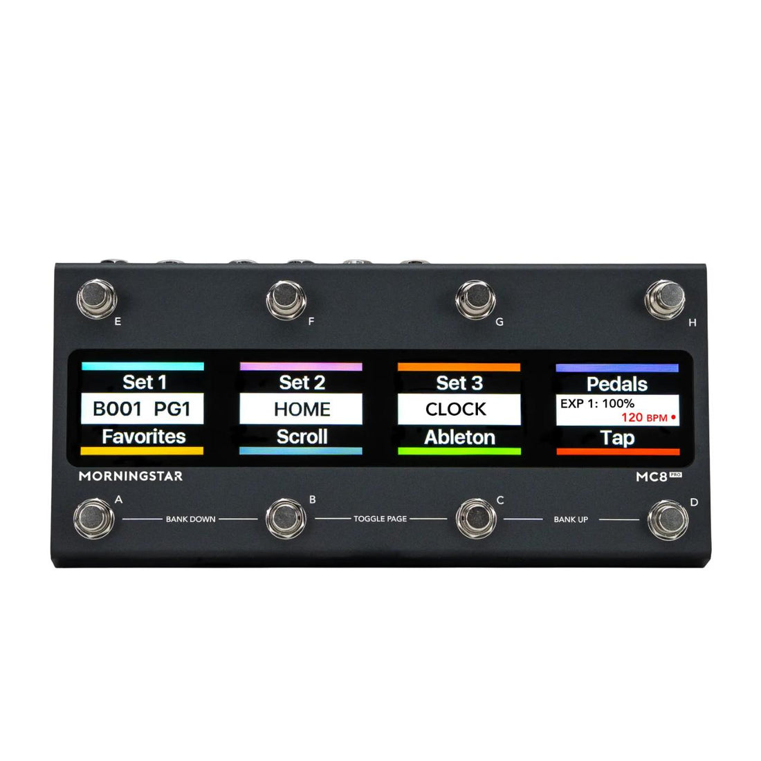 Morningstar MC8 PRO MIDI Controller