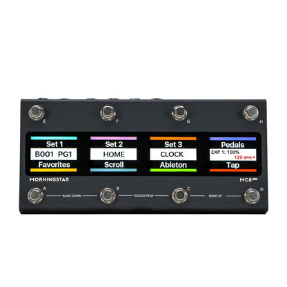 Morningstar MC8 PRO MIDI Controller