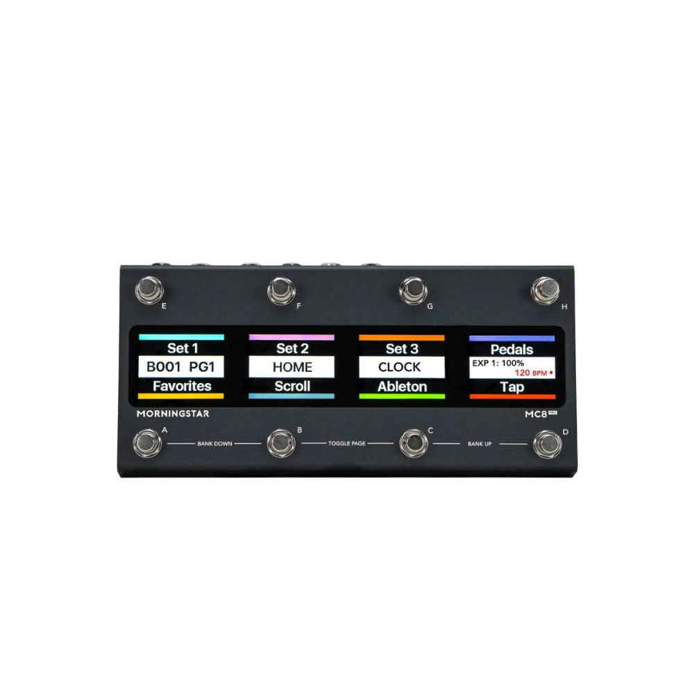 Morningstar MC8 PRO MIDI Controller