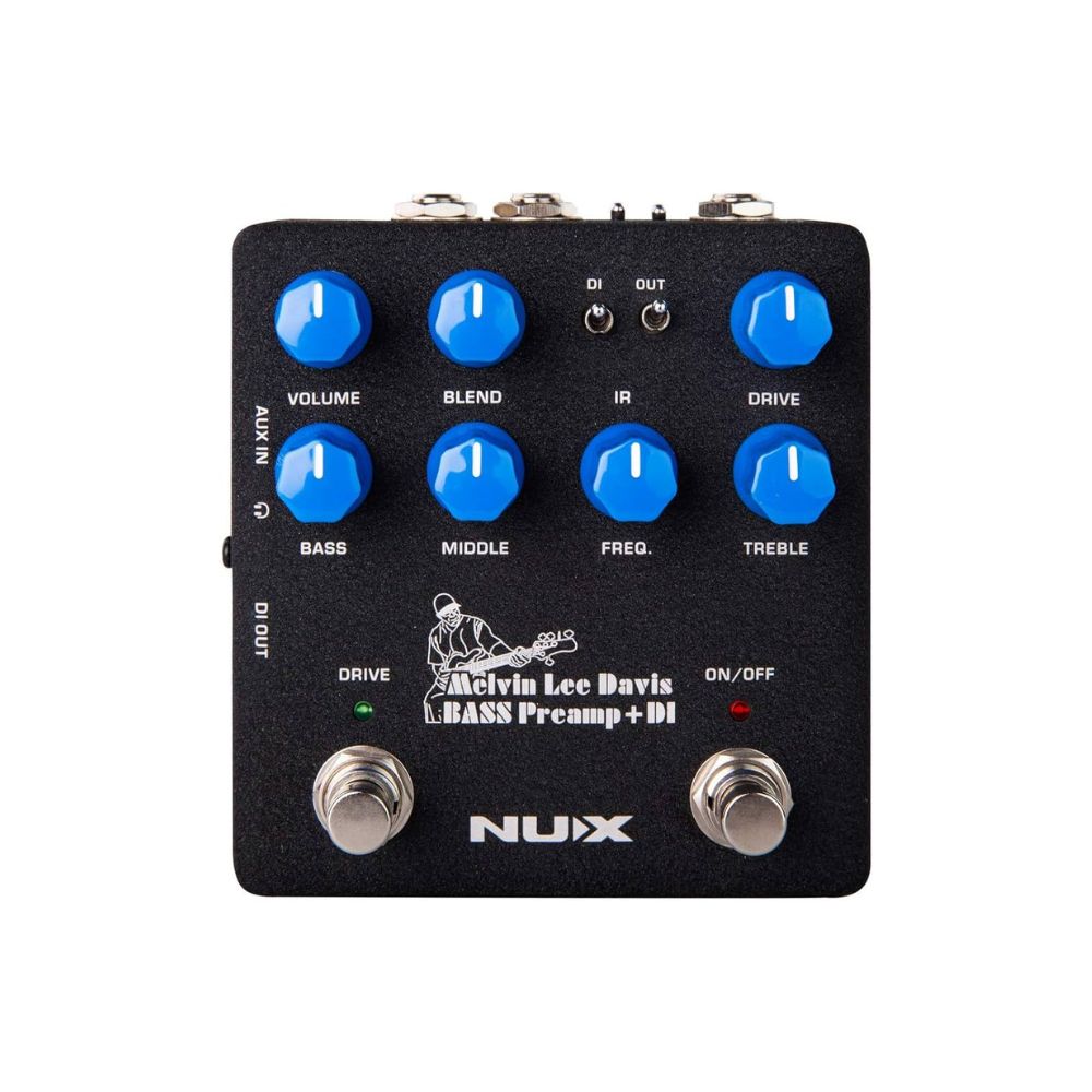 NUX NBP-5 Melvin Lee Davis Bass Preamp + DI Pedal