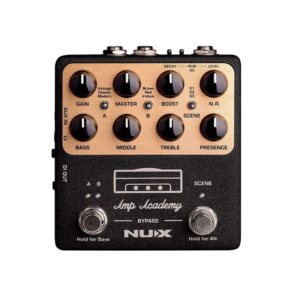 Nux NGS-6 Amp Academy Stomp-Box Amp Modeler Pedal
