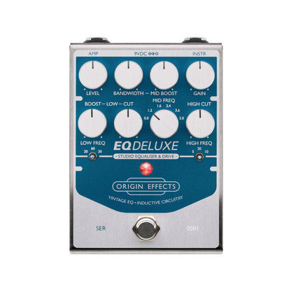 Origin Effects EQDELUXE Studio Equalizer &amp; Overdrive Effect Pedal

