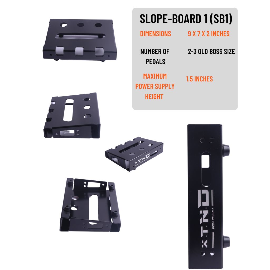 Rigmojo XTND (SB1) Slope-Board Modular Pedalboard