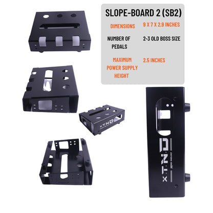 RigMojo XTND (SB2) Slope-Board Modular Pedalboard