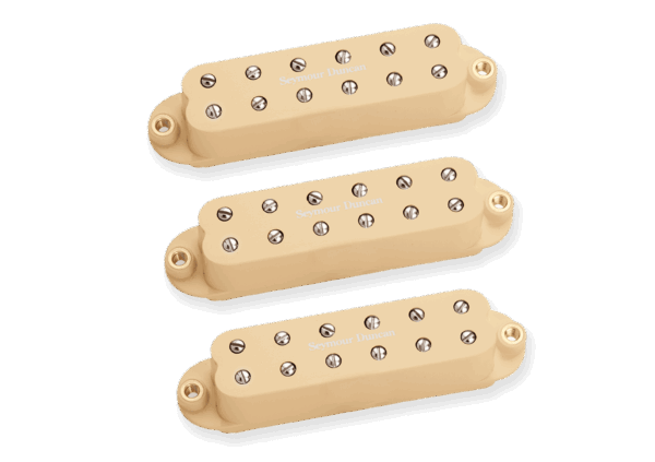 Seymour Duncan Little ’78 Strat Humbucker Pickup Set, Black/Cream/White