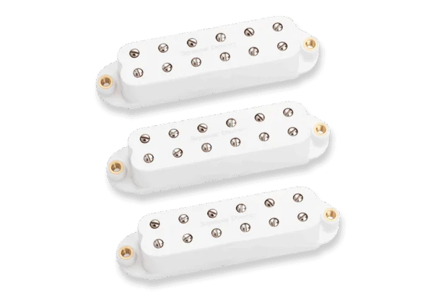 Seymour Duncan Little ’78 Strat Humbucker Pickup Set, Black/Cream/White