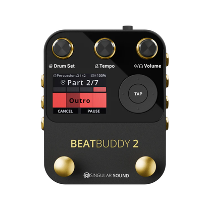 Singular Sound BeatBuddy 2 Drum Machine Pedal

