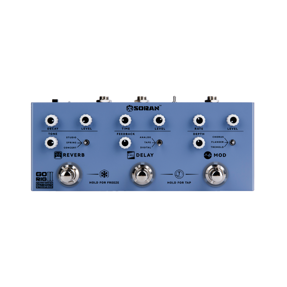 Soran Go Rig II Electric Guitar Multi-effects Stompbox