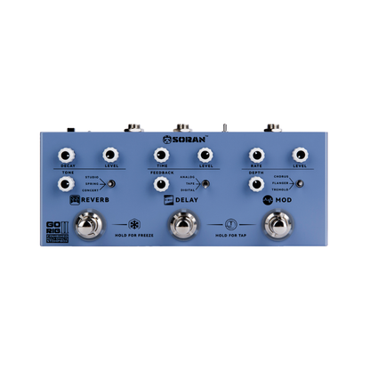 Soran Go Rig II Electric Guitar Multi-effects Stompbox