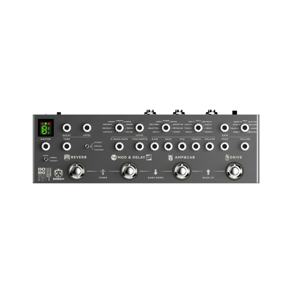 Soran Go Rig IV Electric Guitar Multi-effects Stompbox