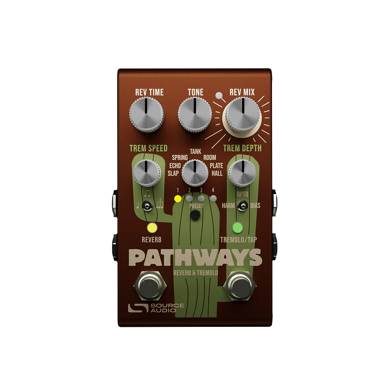 Source Audio Pathways Reverb And Tremolo Pedal