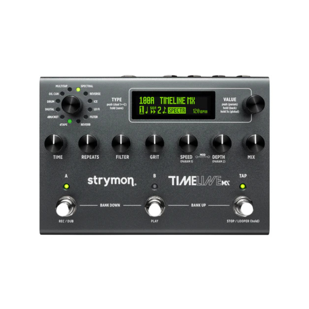 Strymon TimeLine MX Multi Delay Effect Pedal