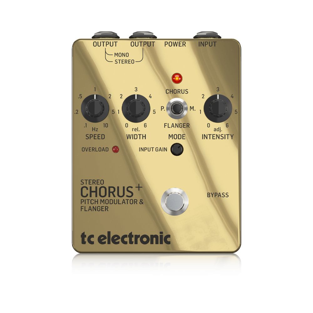 TC Electronic SCF Gold Stereo Chorus Flanger Pedal