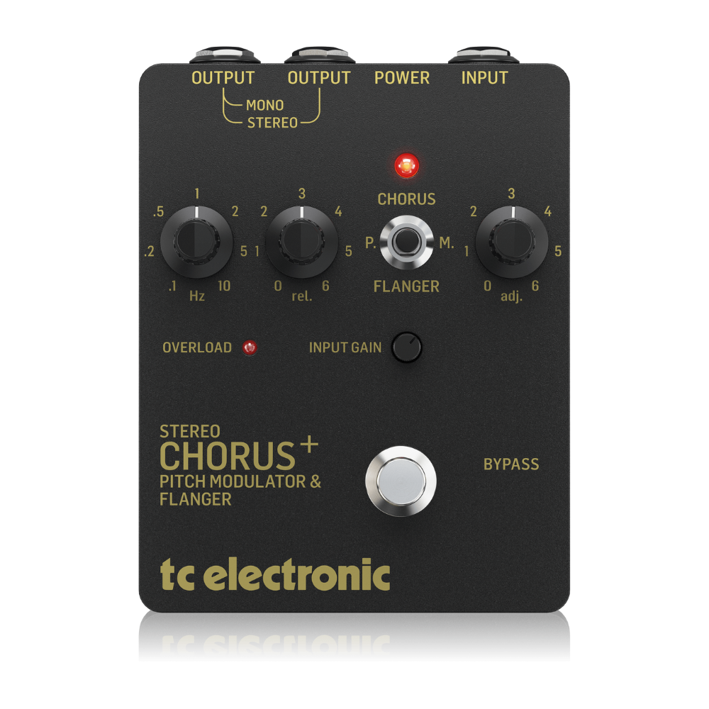 TC Electronic SCF Gold Stereo Chorus Flanger Pedal