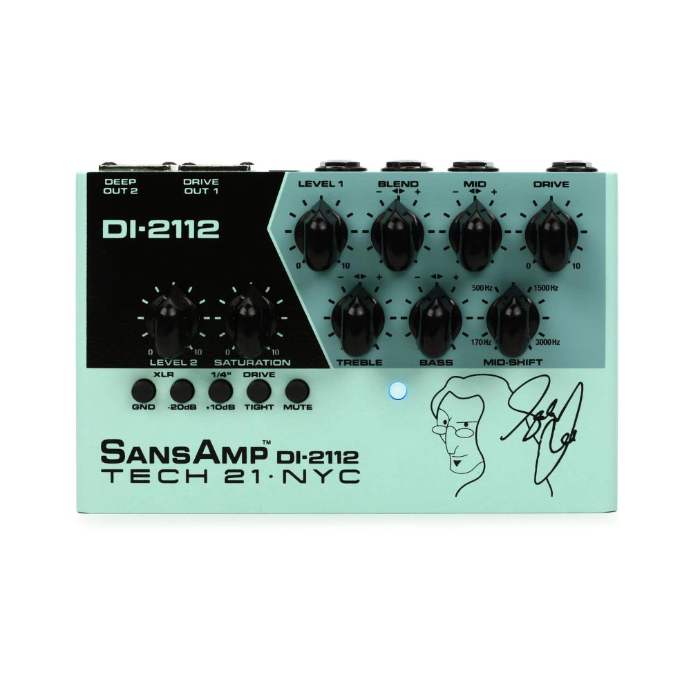 Tech 21 Geddy Lee DI-2112 SansAmp Pedal