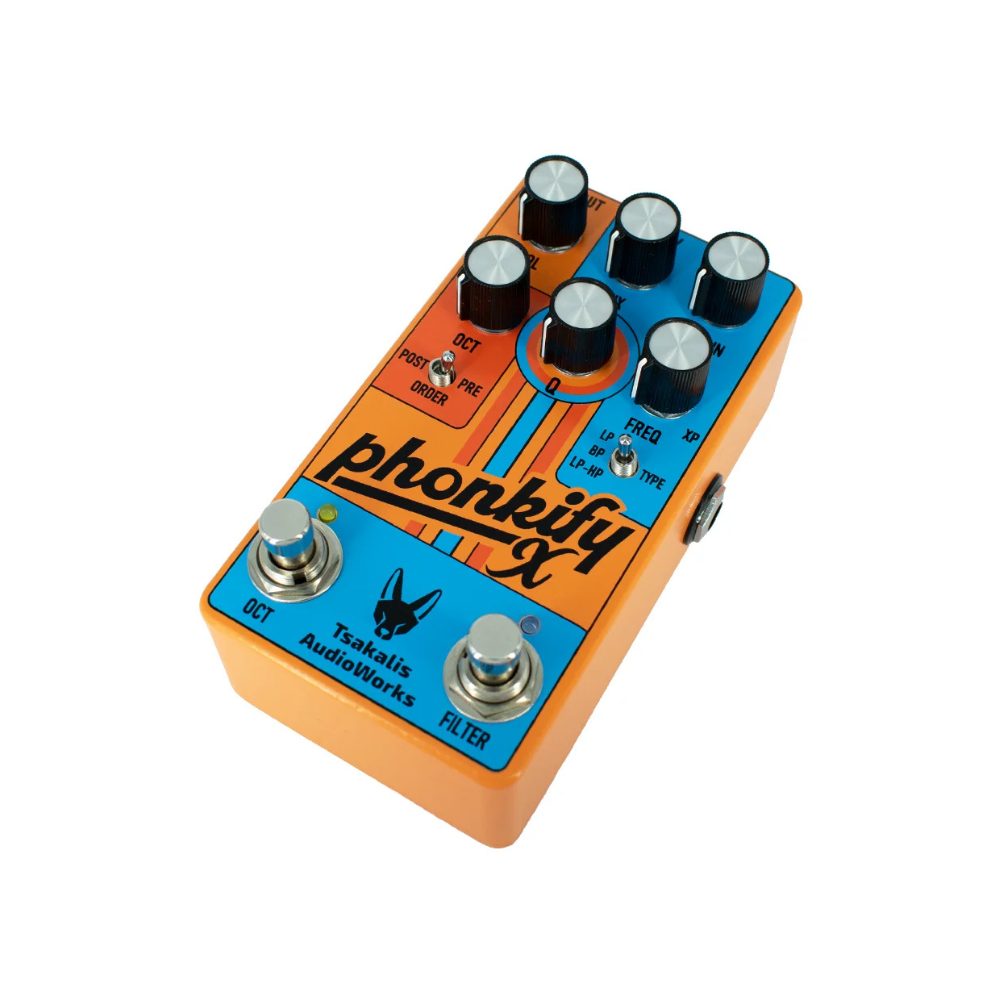 Tsakalis Audioworks PHONKIFY X - Envelope Filter – Wah – Octaves
