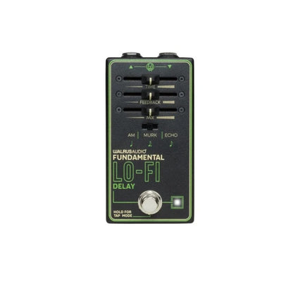 Walrus Audio Fundamental Series Lo-Fi Delay Effect Pedal Front