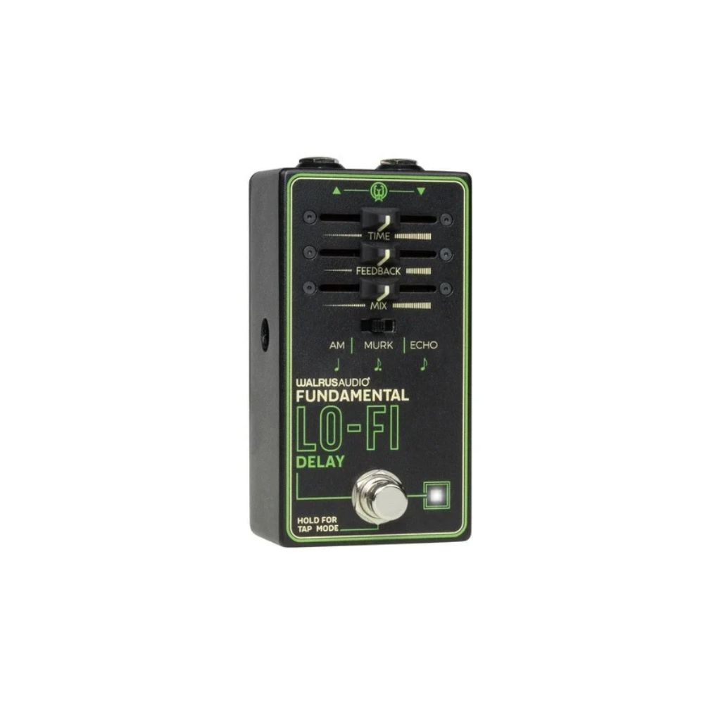 Walrus Audio Fundamental Series Lo-Fi Delay Effect Pedal Side