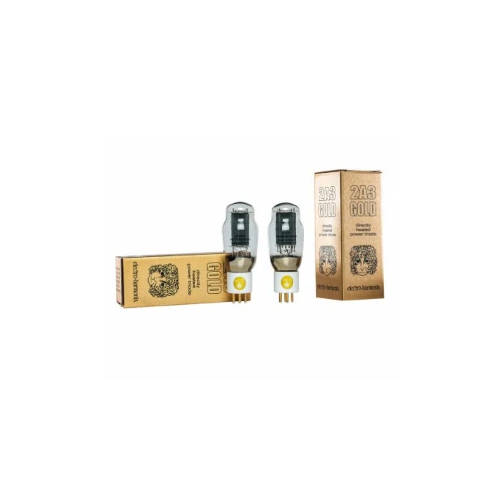 Electro-Harmonix Gold 2A3 Gold Grids - Platinum Matched