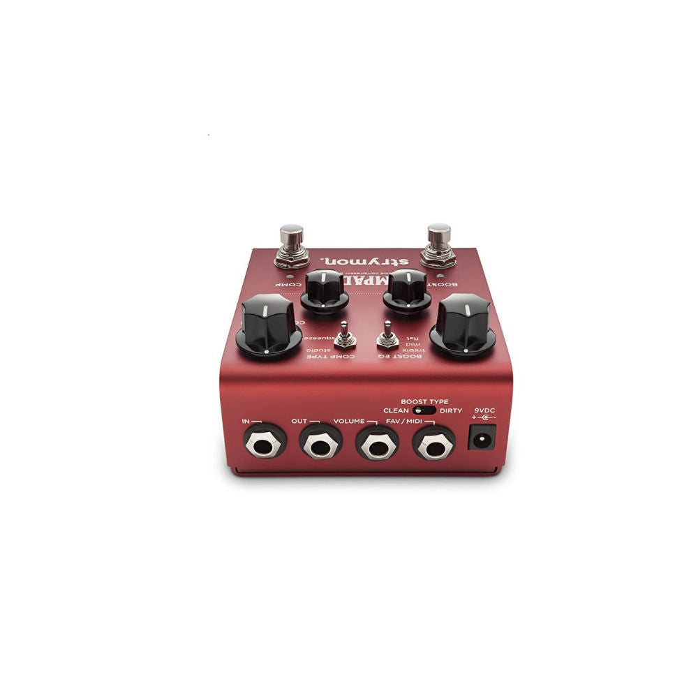 Strymon Compadre Dual Voice Compressor &amp; Boost Pedal Rear