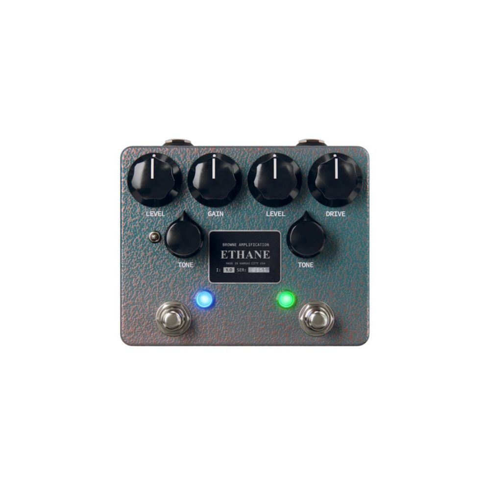 Browne Amplification Ethane Dual Overdrive Effect Pedal