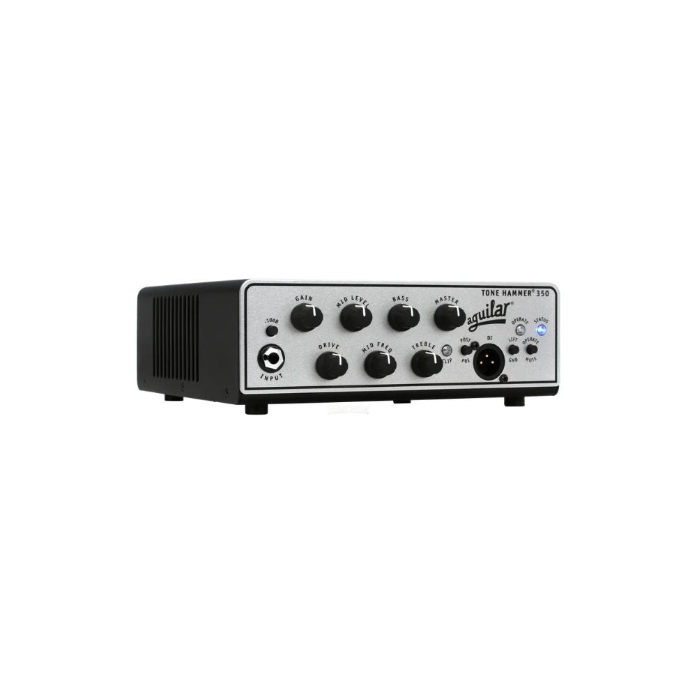 Aguilar Tone Hammer 350 Watt Superlight Bass Amplifier Head Side