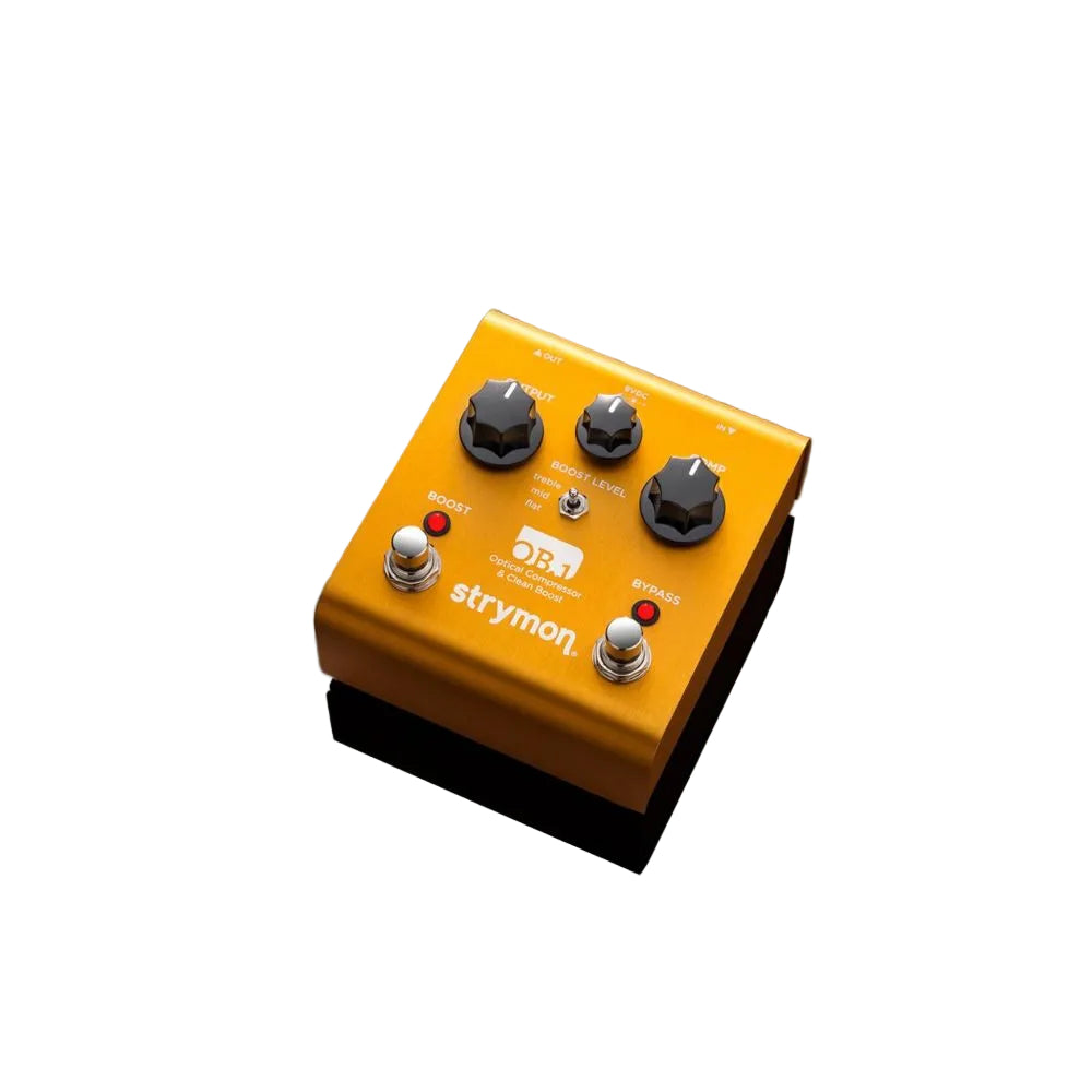 Strymon OB.1 Optical Compressor &amp; Clean Boost Pedal Top