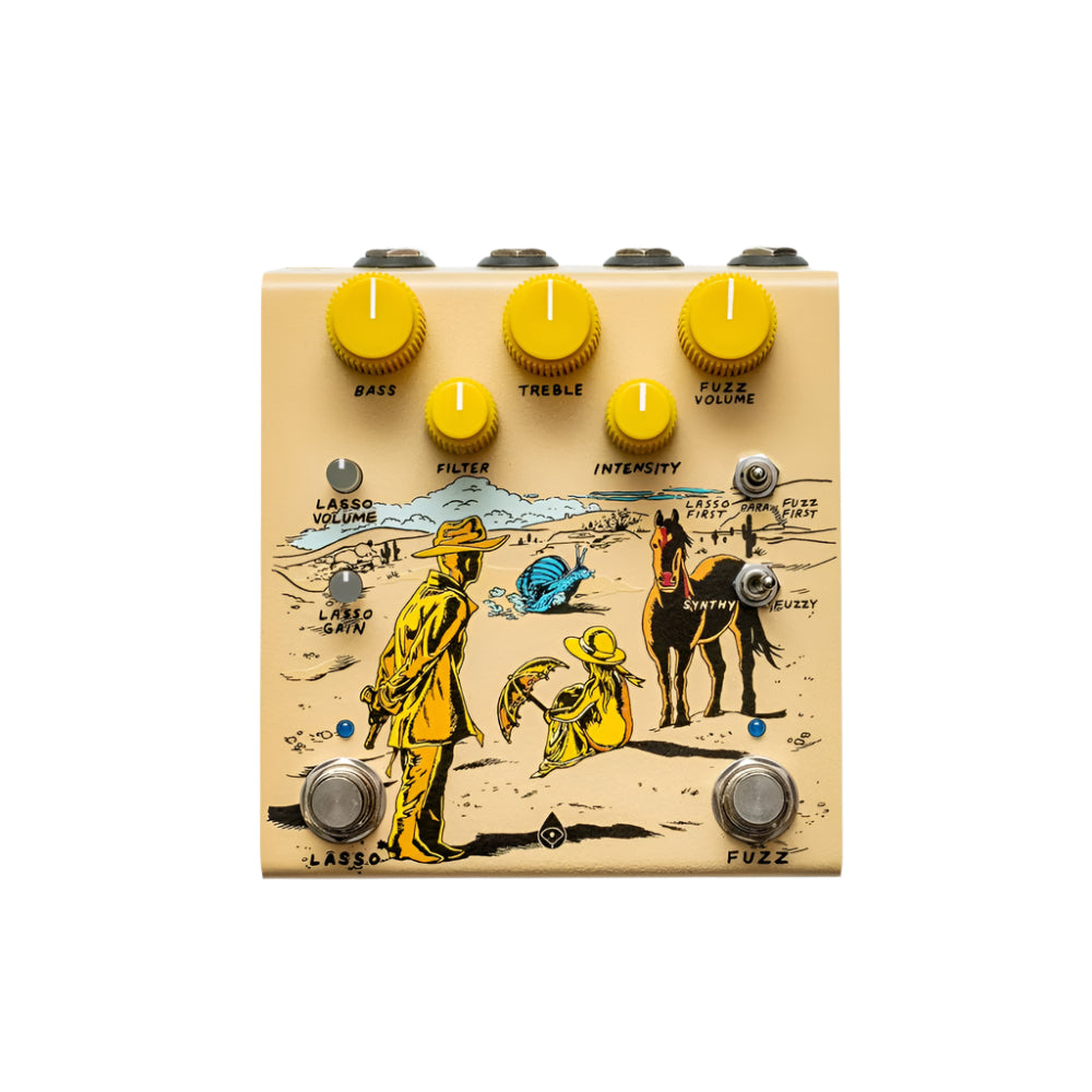 Old Blood Noise Endeavors Pardner Fuzz Effect Pedal Yellow
