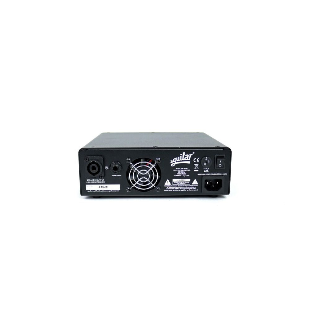 Aguilar Tone Hammer 350 Watt Superlight Bass Amplifier Head Rear