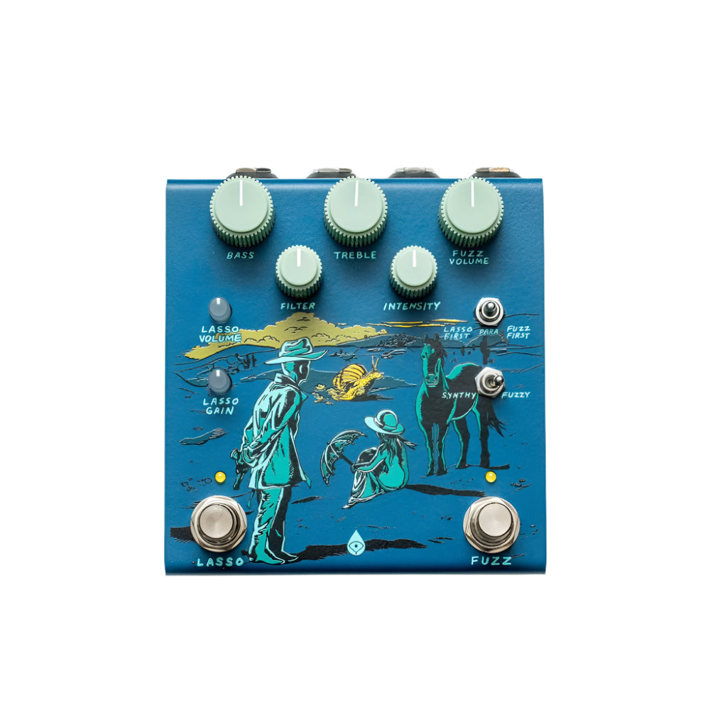 Old Blood Noise Endeavors Pardner Fuzz Effect Pedal Blue