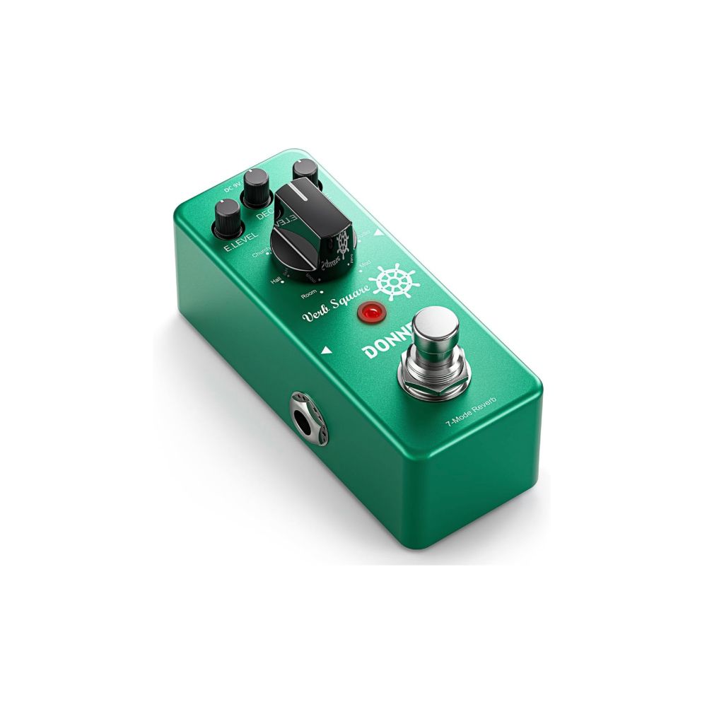Donner Verb Square Digital Reverb Pedal Side