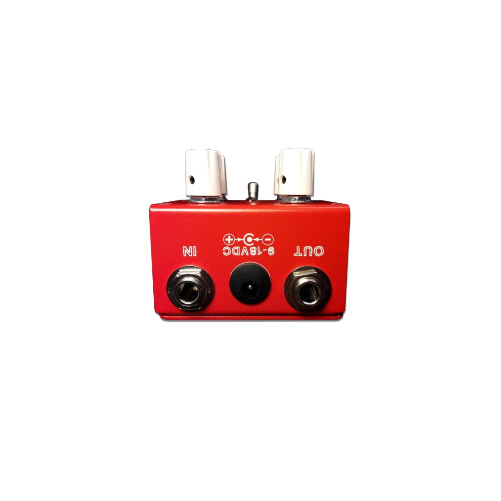 Fulltone Mas Malo Heavy Fuzz with Midrange & Sustain Pedal Rear