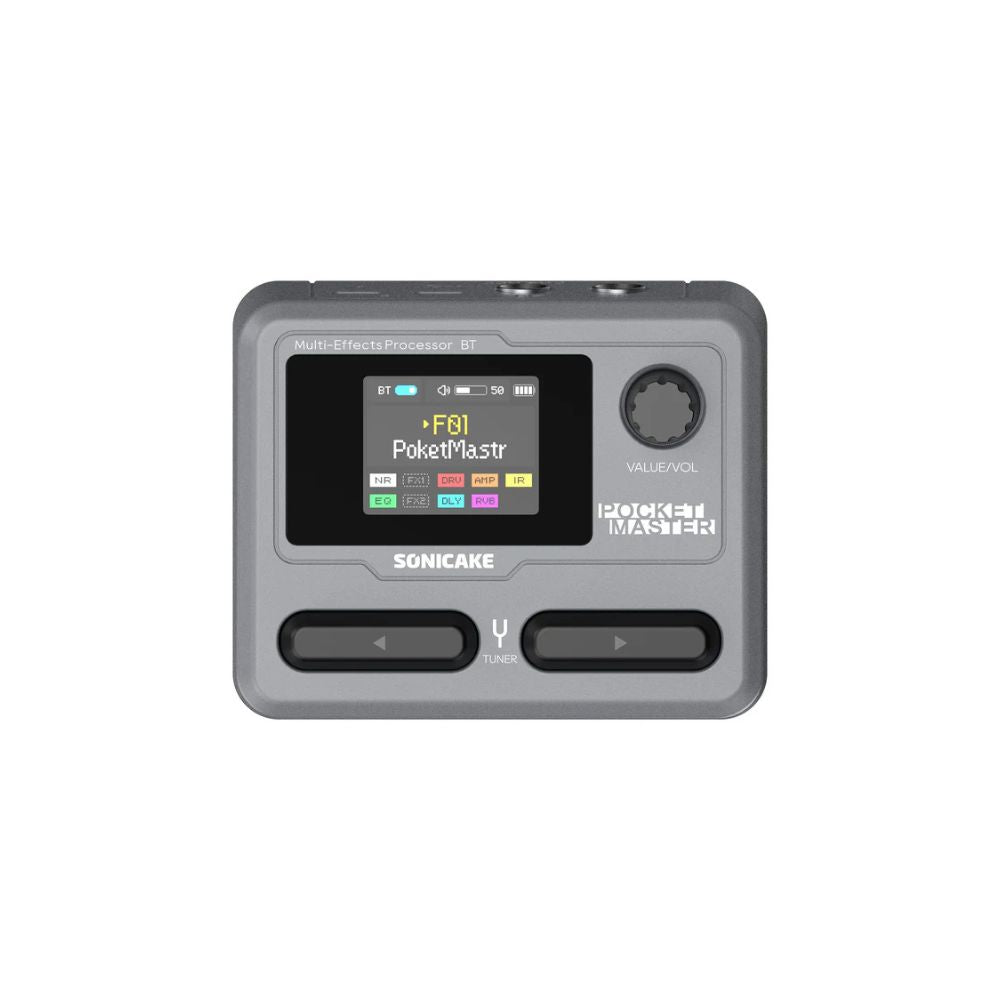 Sonicake QME-10(Pocket Master Black) Multi-Effects Pedal