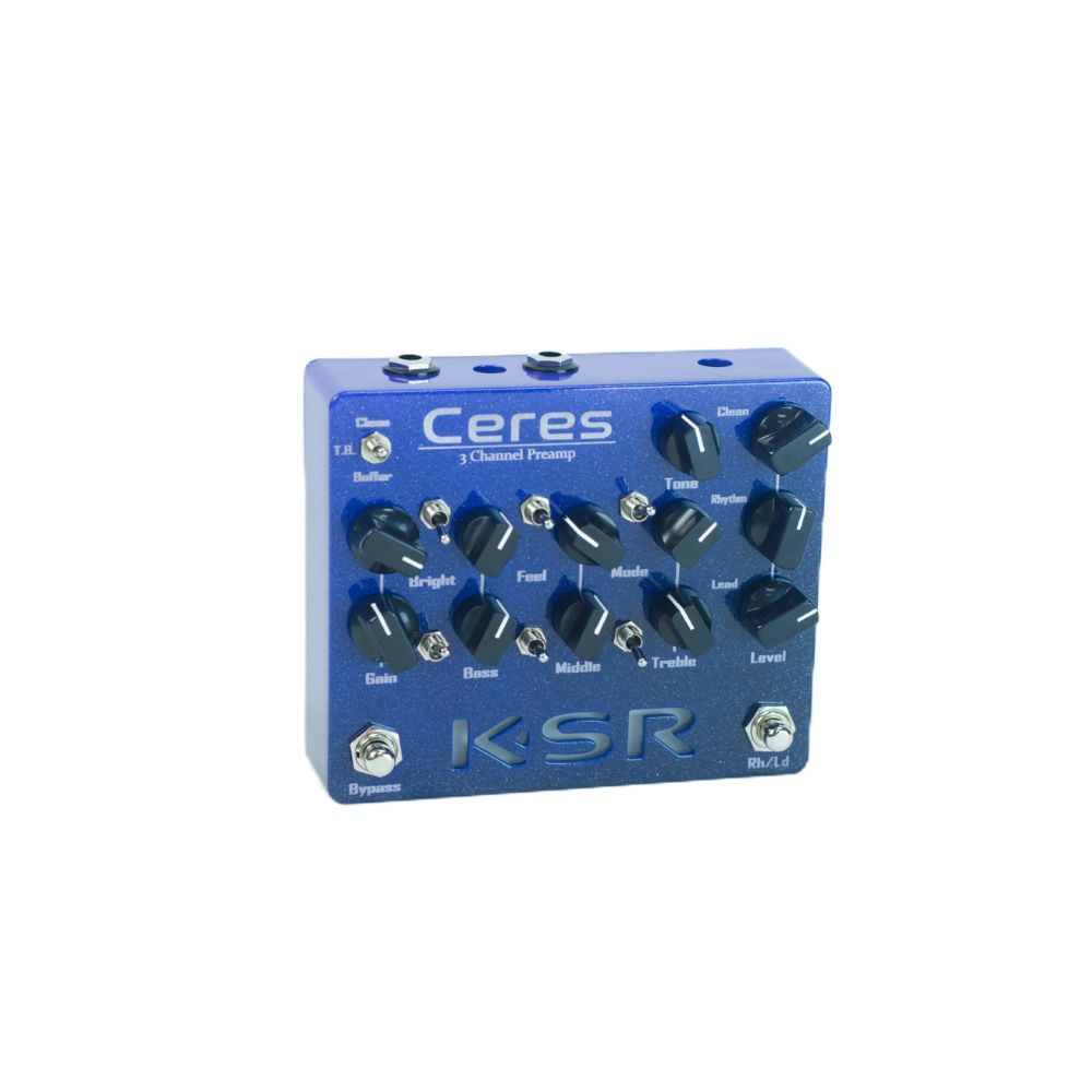 ksr pedal KSR Ceres 3 Channel Preamp Pedal – Stompbox.in
