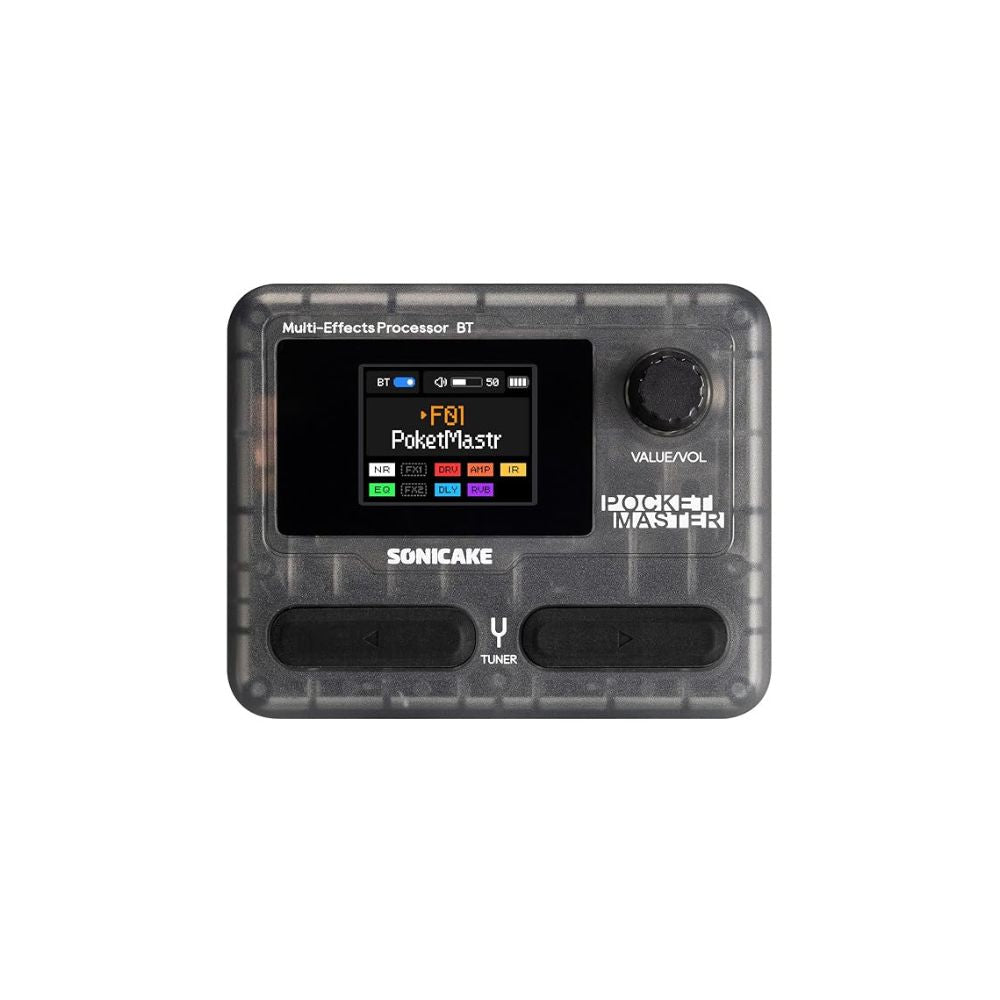 Sonicake QME-10(Pocket Master Black) Multi-Effects Pedal