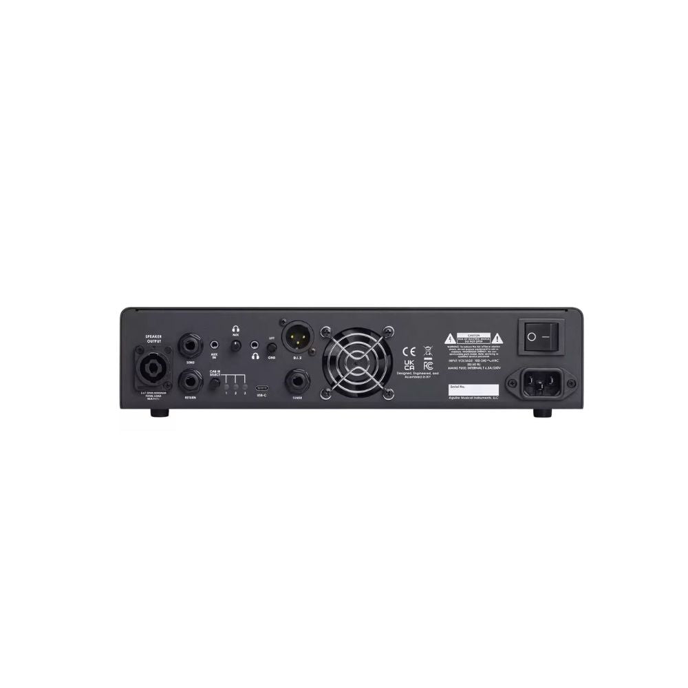Aguilar Amplification Tone Hammer 700  - 700w Bass Amp Head Rear