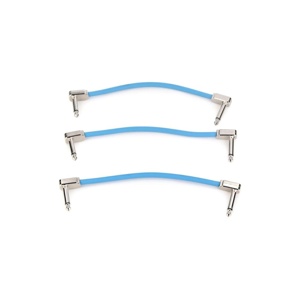 Ernie Ball Flex Patch Cable - 6 inches, 3-pack