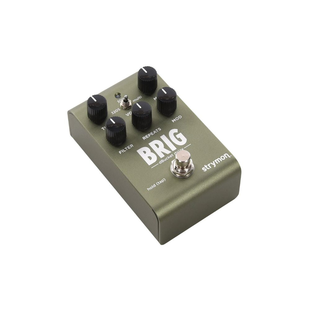 Strymon Brig Multi Voiced dBucket Delay Effect Pedal Top