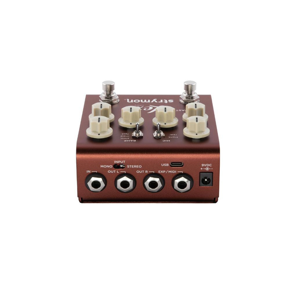 Strymon Lex V2 Rotary Modulation Speaker Simulator Pedal Rear