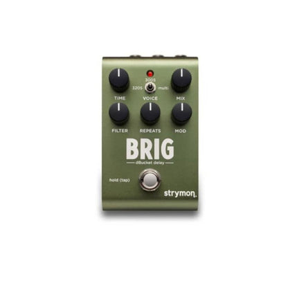 Strymon Brig Multi Voiced dBucket Delay Effect Pedal Front