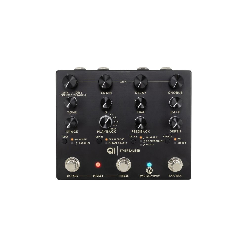 Walrus Audio Qi Etherealizer Multi-Effects Pedal Black