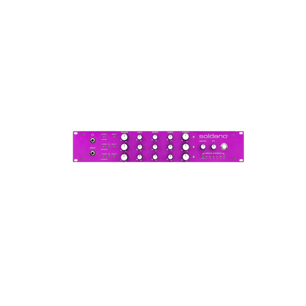 Soldano X88-IR 3-Channel All-Tube Stereo Rackmount Preamp Front