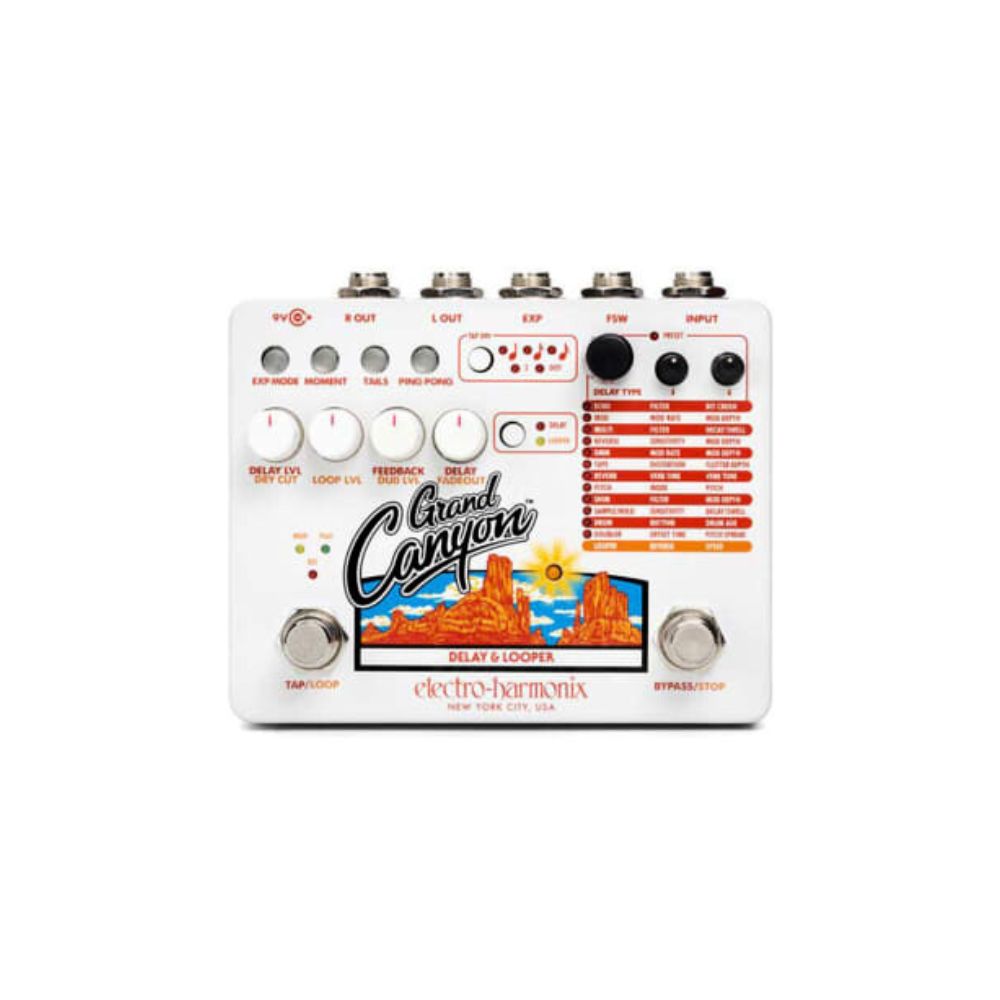 Electro-Harmonix Grand Canyon Delay &amp; Looper Pedal