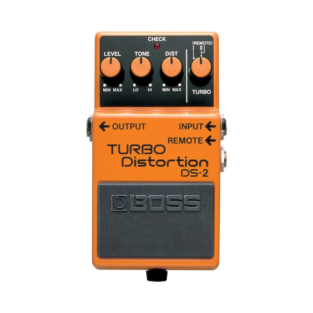Boss DS-2 Turbo Distortion Pedal front